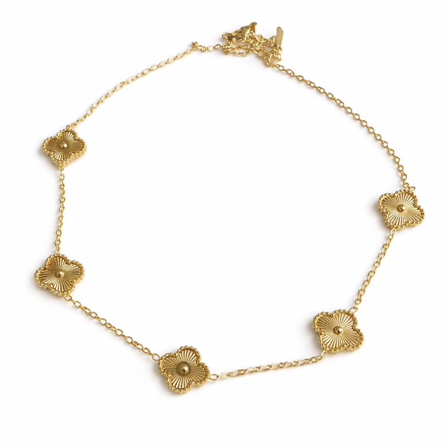 Gold Van Cleef Model Kolye