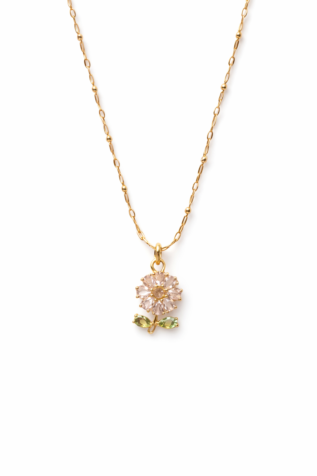 Papatya Gold Kolye