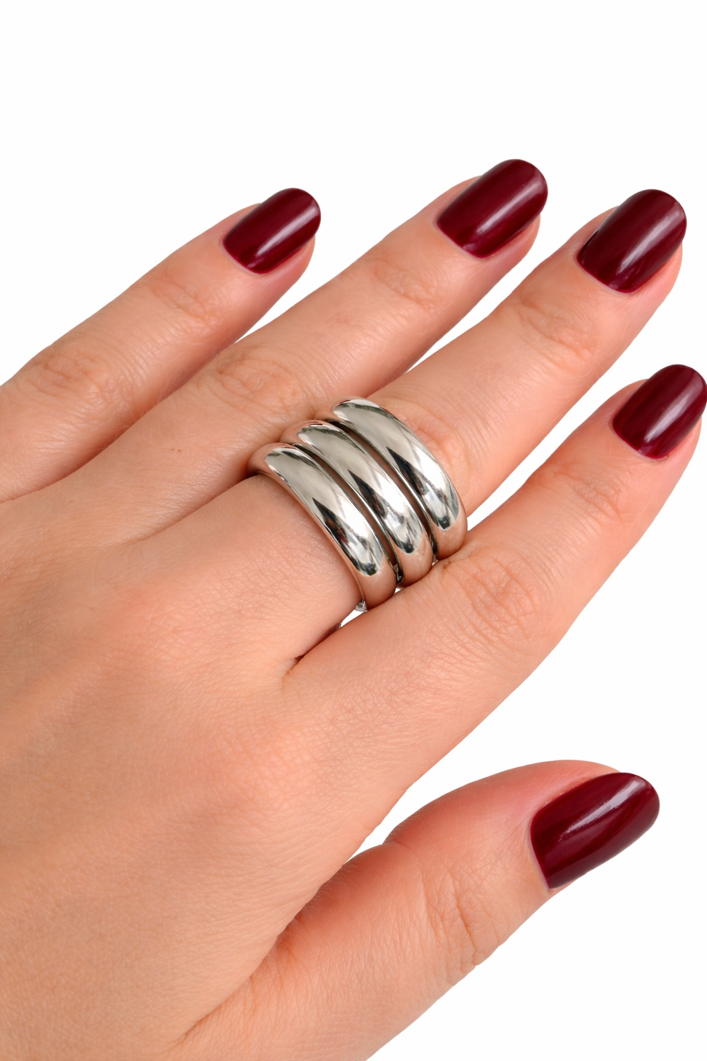 Vintage 3lü Silver Yüzük